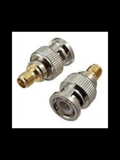 HYR-1124 (GSA-1124), Переходник, SMA гнездо - BNC штекер (SMA-7829) (BNCP-SMAJ)