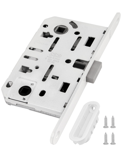 Замок AGB межк. WC (белый) с отв. пл. B02402.05.91 MEDIANA POLARIS