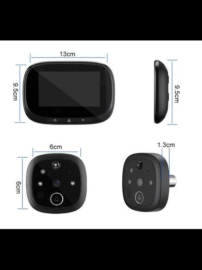 Дверной видеоглазок Look VISION wi-fi
