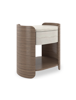 ПРИКРОВАТНАЯ ТУМБА FLEUR OPEN NIGHTSTAND (L61*P43*H48) CLA-425V-0611 CARACOLE