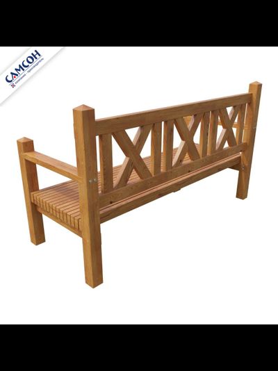 Скамейка трехместная