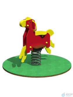 Качалка на пружине «Лошадка»