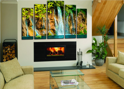 Модульная картина "Водопад"