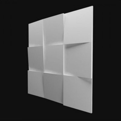 Гипсовая 3d панель "Квадро"