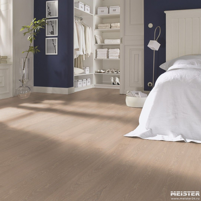 Паркетная доска Meister Дуб Гармония Забелёный 8815 PS300R