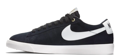 Nike Blazer Low (Черные с белым)