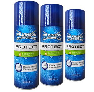 Гель для бритья WILKINSON SWORD Protect Gel Sensitive.