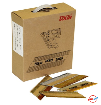 Реечные гвозди по дереву Toua 3.05x90 RIEG