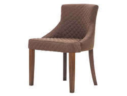 Стул Шейп, размер: 56 х 56 х 80 см, обивка и тон массива на выбор, декор на заказ