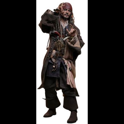 Капитан Джек Воробей (Джонни Депп, "Пираты Карибского Моря", Pirates of the Caribbean) - Коллекционная фигурка 1/6 JACK SPARROW (DX38) - HOT TOYS