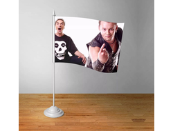 Флажок настольный Король и Шут №6