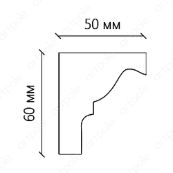 Карниз гладкий SKT15
