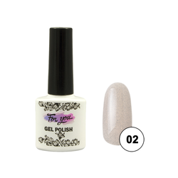 Гель-лак FOR YOU Disco Nude № 02