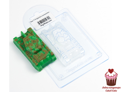 Форма пластик Танк