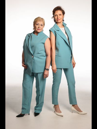 Брюки 431-1225 мята (для комплекта с жилетом 732-1225)