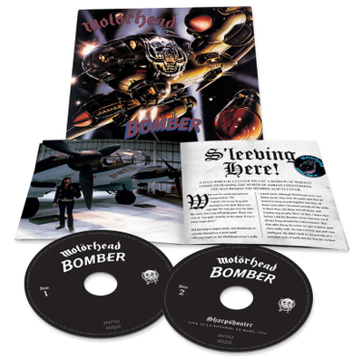 MOTORHEAD - Bomber 2-CD Deluxe Remastered Edition