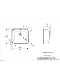 Мойка Reginox Colorado R Comfort lux