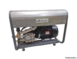 Насос плунжерный FW2 NH 15/210 TS85°C с эл. двигателем 380 В 5,5 кВт на раме с дистанц. кнопкой 24В