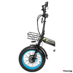 Электровелосипед SYCCYBA F10 DUAL BLUE
