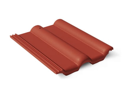 Цементно-песчаная черепица BRAAS Франкфуртская вишня