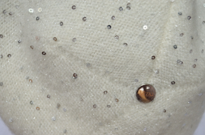 Vizio итальянский тонкий берет с пайетками фото