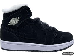 NIKE AIR JORDAN 1 White/Black С МЕХОМ (35-40)