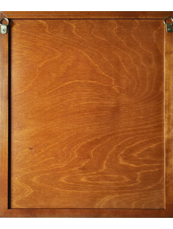 Троица Пресвятая. Рукописная икона.