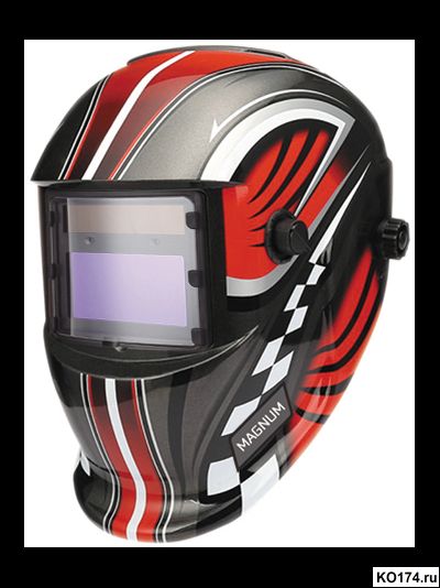Маска сварщика хамелеон OPTIMA MAGNUM (F1) обзор 93х43