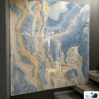 Керамогранит NB CERAMIC Portofino Dark Blue P2154 60 х 120 см серо - синий полированный