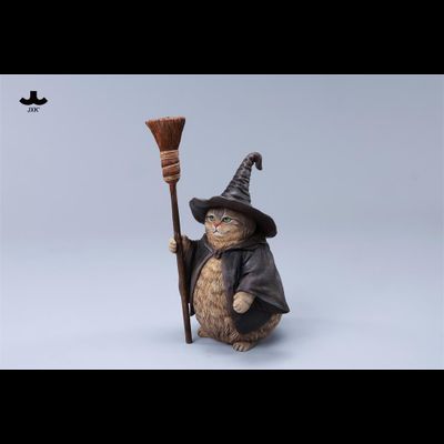 Котик-волшебник (коричневый) - Коллекционная фигурка 1/6 Wizard Cat (JXK-CS02B) - JXK
