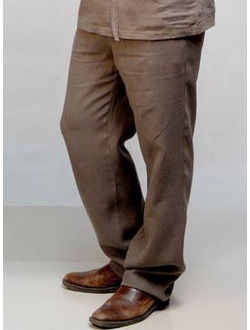 Брюки с карманами, отстрочкой, 28-54