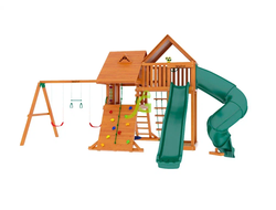 Деревянная детская площадка для дачи "Крепость Фани Deluxe" 3