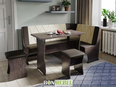 Кухонный уголок Гамма тип 2 Венге (Бонмебель)