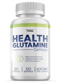HEALTH FORM L-GLUTAMINE 120кап.