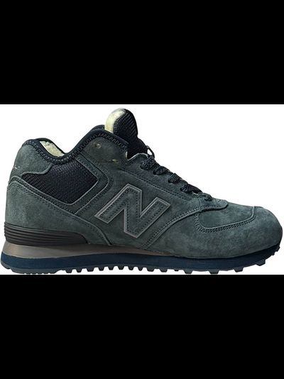 New Balance 574 Grey Moss С Мехом