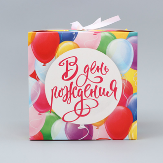 Цветная картонная коробка для кружки