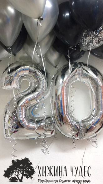 шары с серебряным конфетти краснодар