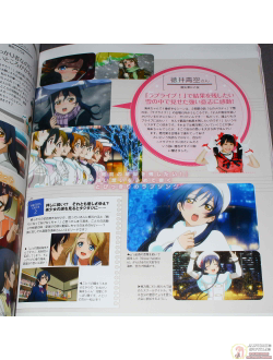 Оригинальный Арт Бук Love Live - TV Anime Official Book (Живая любовь! Проект «Школьный идол»)