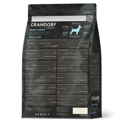 Grandorf Fresh сухой корм для собак мелких пород с индейкой и бататом, 1 кг