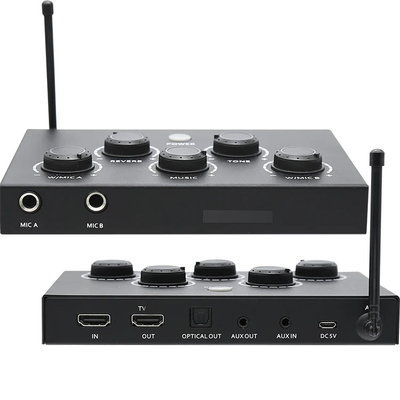 Мультимедийная караоке-система K3D BLUETOOTH с двумя беспроводными микрофонами