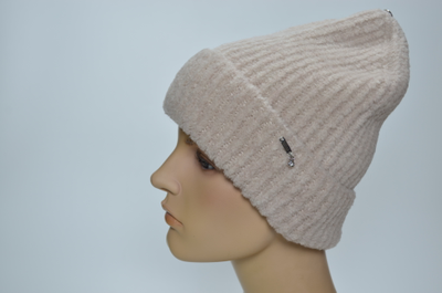 Шапка Италия Vizio ZSS 1416 CRYO кашемир кремовая