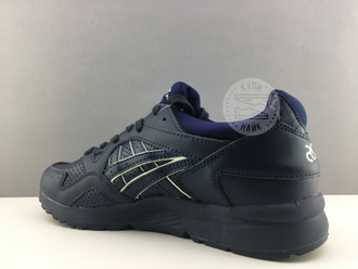 Asics Gel Lite V Синие полностью, кожа (41-45) Арт. 012F-A