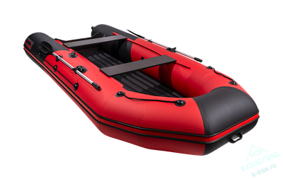 Лодка ПВХ Мастер Лодок Таймень NX3600НДНД Pro Красный / Черный