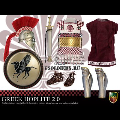Древнегреческий гоплит - Коллекционная фигурка 1/6 Power Set: Greek Hoplite 2.0 - ACI Toys