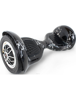 Гироскутер "Молния", цвет чёрный/белый, 10"
