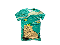 Футболка 3D с полной запечаткой Капибара, Kapibara-san №12