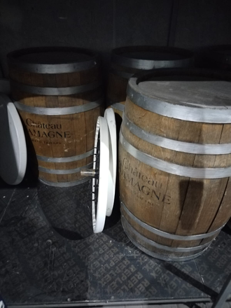 Бочка дубовая из под вина 225 литров бу