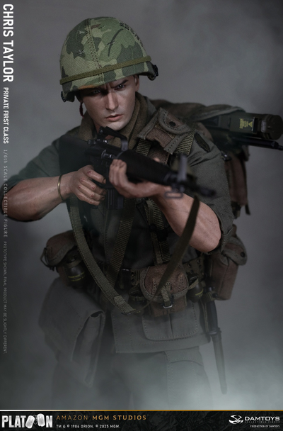 ПРЕДЗАКАЗ - Рядовой Крис Тейлор ("Взвод", Platoon) - Коллекционная ФИГУРКА 1/6 scale Platoon Chris Taylor (DMS046) - DAMTOYS ?ЦЕНА: 31700 РУБ.?
