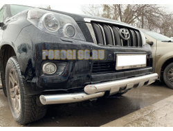 Защита переднего бампера (G) d76 для  Toyota Land Cruiser Prado 150 (2010-...)