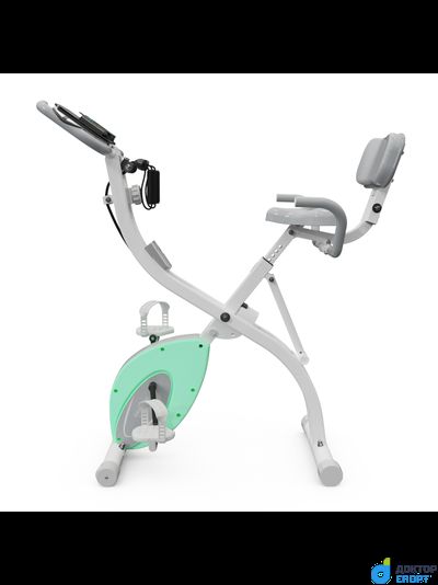 Велотренажер X-Bike DFC DavCreator, бело-зеленый